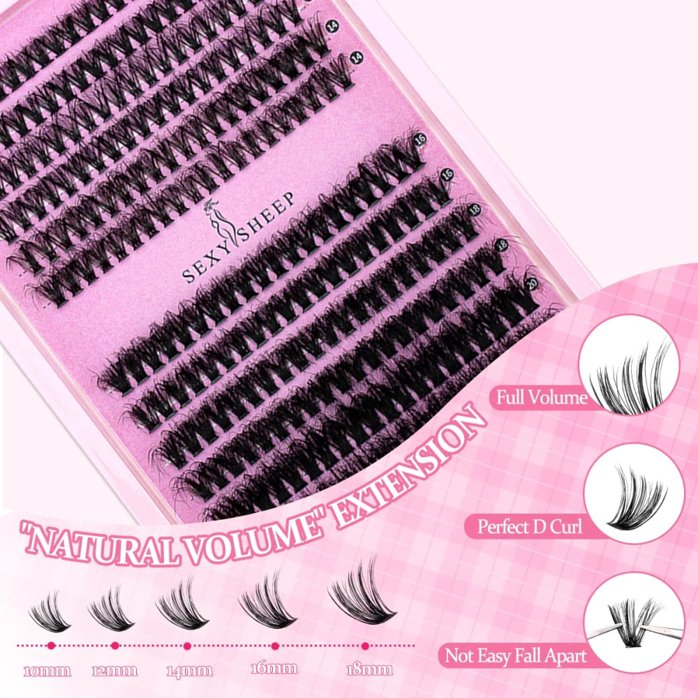 Segmented DIY Lash Extension Kit