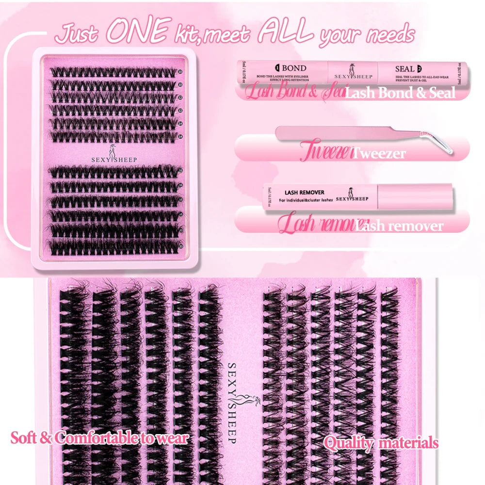 Segmented DIY Lash Extension Kit