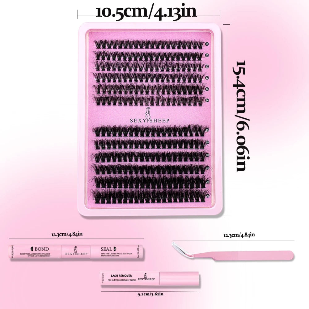 Segmented DIY Lash Extension Kit